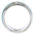 Sterling Silver Southwestern Turquoise Water Wave Ring Size 5-1/4 QX86910
